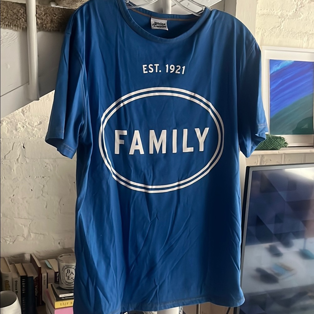 Telfar White Castle Family T-Shirt